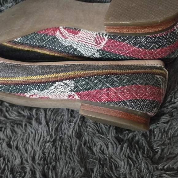 Fortress of Inca | Woven Aztec Ballet Flats Sz 10 - Picture 11 of 13